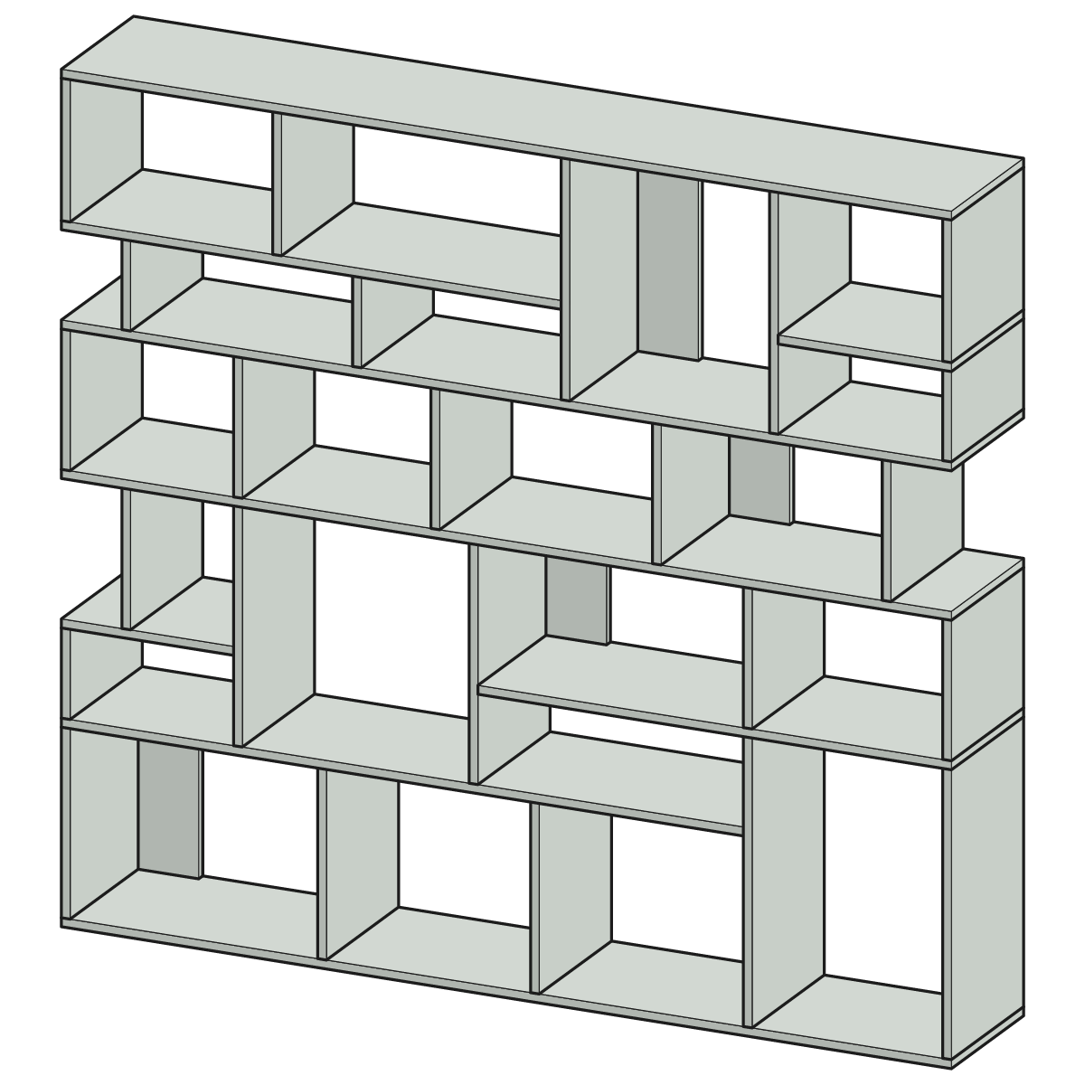 Regał Pattern